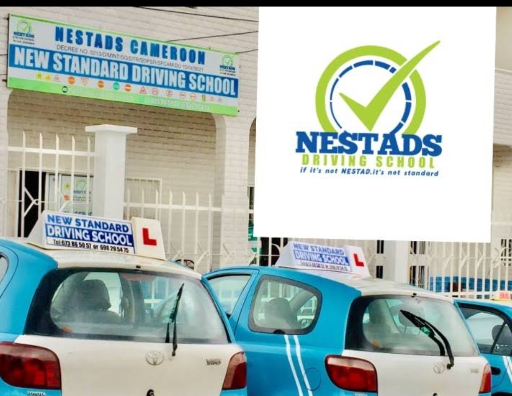 NESTADS New Standard Driving School premises and training vehicles in Buea, Cameroon